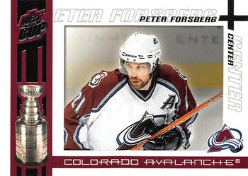 2003-04 Pacific Quest for the Cup #23 Peter Forsberg Front