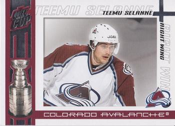 2003-04 Pacific Quest for the Cup #27 Teemu Selanne Front