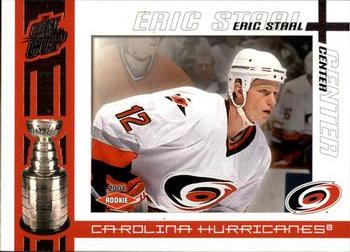 2003-04 Pacific Quest for the Cup #106 Eric Staal Front