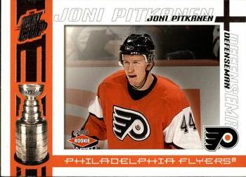 2003-04 Pacific Quest for the Cup #129 Joni Pitkanen Front