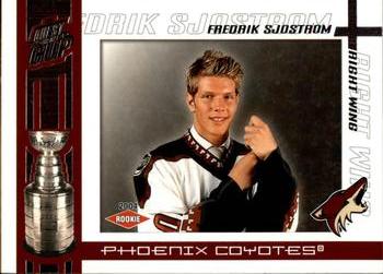 2003-04 Pacific Quest for the Cup #130 Fredrik Sjostrom Front