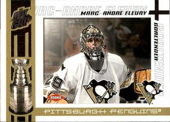2003-04 Pacific Quest for the Cup #131 Marc-Andre Fleury Front