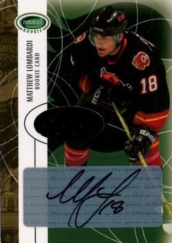 2003-04 Parkhurst Rookie #186 Matthew Lombardi Front