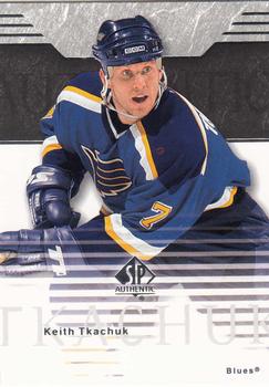 2003-04 SP Authentic #76 Keith Tkachuk Front
