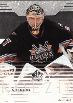 2003-04 SP Authentic #89 Olaf Kolzig Front