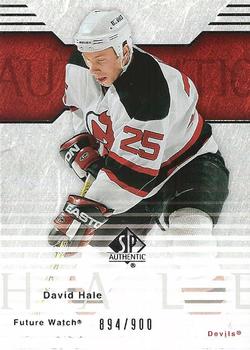 2003-04 SP Authentic #98 David Hale Front