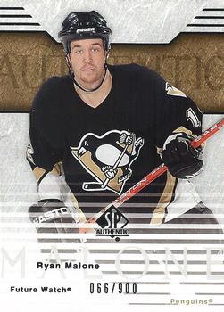 2003-04 SP Authentic #113 Ryan Malone Front