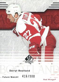 2003-04 SP Authentic #130 Darryl Bootland Front