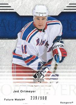 2003-04 SP Authentic #133 Jed Ortmeyer Front