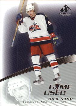 2003-04 SP Game Used #14 Rick Nash Front