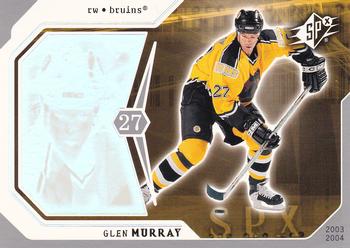 2003-04 SPx #8 Glen Murray Front