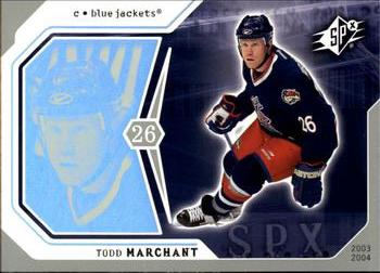 2003-04 SPx #28 Todd Marchant Front