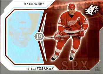 2003-04 SPx #34 Steve Yzerman Front