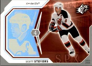 2003-04 SPx #56 Scott Stevens Front