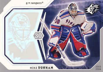 2003-04 SPx #63 Mike Dunham Front