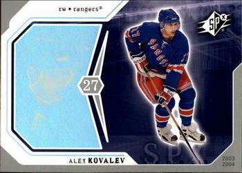 2003-04 SPx #65 Alex Kovalev Front