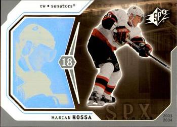 2003-04 SPx #67 Marian Hossa Front