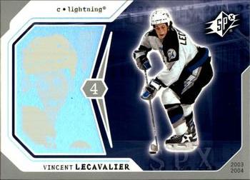 2003-04 SPx #89 Vincent Lecavalier Front