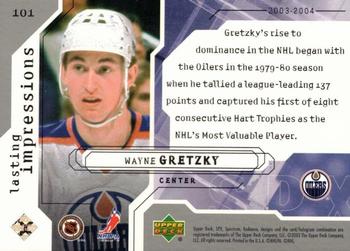 2003-04 SPx #101 Wayne Gretzky Back