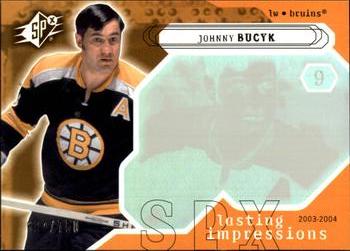 2003-04 SPx #110 Johnny Bucyk Front