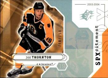 2003-04 SPx #133 Joe Thornton Front