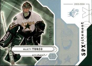 2003-04 SPx #139 Marty Turco Front