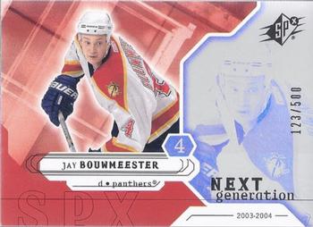 2003-04 SPx #162 Jay Bouwmeester Front