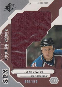 2003-04 SPx #199 Marek Svatos Front