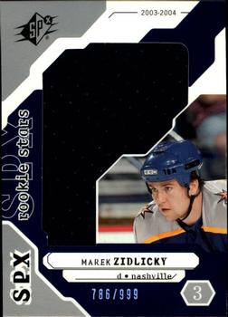 2003-04 SPx #202 Marek Zidlicky Front