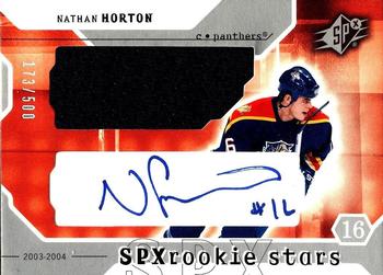 2003-04 SPx #228 Nathan Horton Front