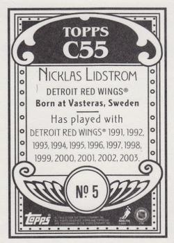 2003-04 Topps C55 #5 Nicklas Lidstrom Back