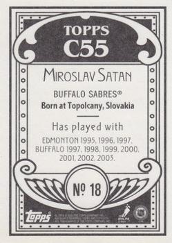 2003-04 Topps C55 #18 Miroslav Satan Back