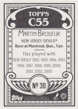 2003-04 Topps C55 #30 Martin Brodeur Back