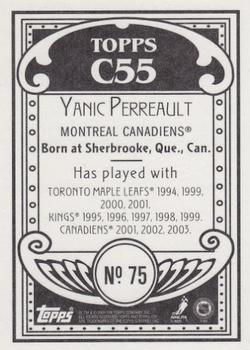 2003-04 Topps C55 #75 Yanic Perreault Back