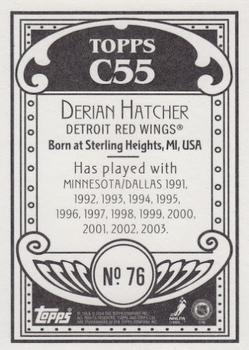 2003-04 Topps C55 #76 Derian Hatcher Back