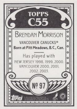 2003-04 Topps C55 #97 Brendan Morrison Back