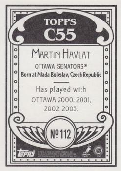 2003-04 Topps C55 #112 Martin Havlat Back