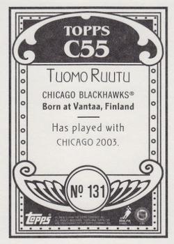 2003-04 Topps C55 #131 Tuomo Ruutu Back