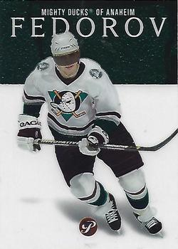 1999-00 Pacific Dynagon Ice Premiere Date 73 Sergei Fedorov 41/63 -  Sportsnut Cards
