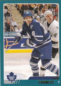 2003-04 Topps Traded & Rookies #TT66 Ron Francis Front
