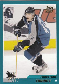 2003-04 Topps Traded & Rookies #TT160 Christian Ehrhoff Front