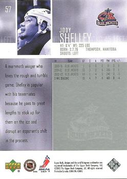 2003-04 Upper Deck #57 Jody Shelley Back