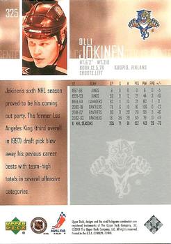 2003-04 Upper Deck #325 Olli Jokinen Back