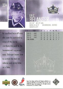 2003-04 Upper Deck #334 Eric Belanger Back
