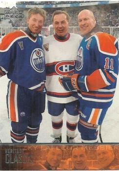 2003-04 Upper Deck #472 Wayne Gretzky / Guy Lafleur / Mark Messier Front