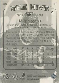 2003-04 Upper Deck Beehive #68 Mike Modano Back
