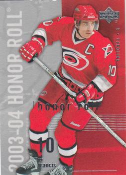 2003-04 Upper Deck Honor Roll #13 Ron Francis Front