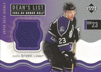 2003-04 Upper Deck Honor Roll #183 Dustin Brown Front