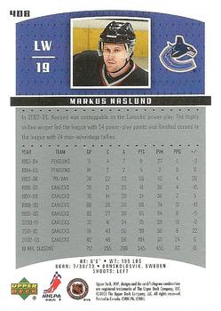 2003-04 Upper Deck MVP #408 Markus Naslund Back