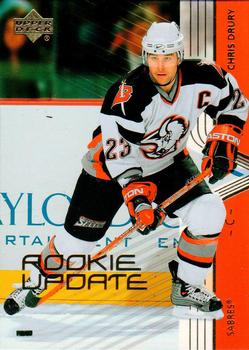 2003-04 Upper Deck Rookie Update #9 Chris Drury Front